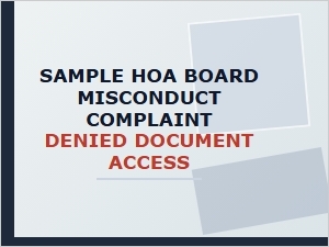 Hoa Records Denied: Filing a Complaint