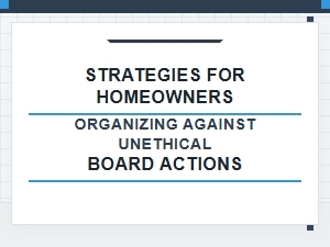 Resolving Conflicts with Your Hoa Board