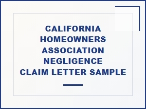 Writing a California Hoa Negligence Claim Letter
